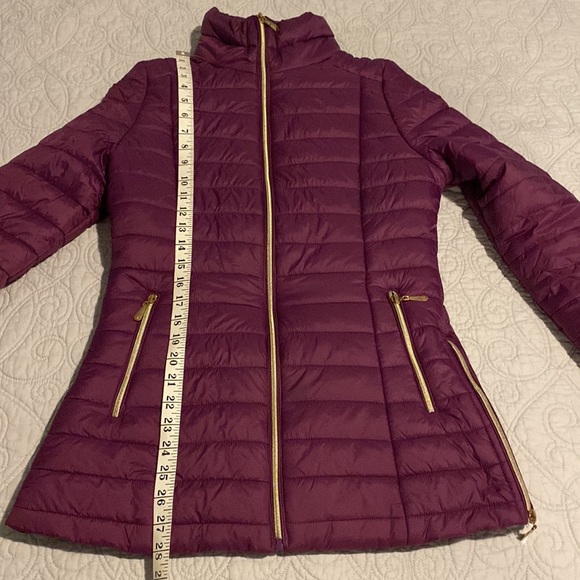 White Mark Plum Puffer Jacket Small - Picture 9 of 12